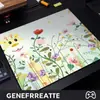 Tapete de Mouse para Jogos E-Sports Floral de Venda Quente Transfronteiriça Periféricos de Computador Base Antiderrapante Tapete de Mouse Fábrica de Origem Atacado Pode Ser Personalizado