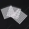 Fita Adesiva Acrílica Transparente Redonda Dupla Face 1mm Sem Costura Removível Lavável Ornamento Fixo Fita Adesiva Decoração de Casamento Dispensa