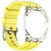 Viento claro adecuado para el modelo de reloj de bolsillo AP co-branded Swatch Royal Pop, caja transparente + correa de silicona