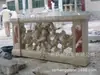 Barandales de Mármol Natural Directo del Fabricante, Soporte para Personalización de Barandales de Escaleras para Villas, Adecuado para Proyectos de Ingeniería