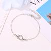 Venta caliente transfronteriza accesorios para pies simple metal anudado tobillera de mujer moda europea y americana moda geométrica tobillera de pareja al por mayor