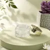 Nuevo juego de botellas octogonales, material de vidrio de alta gama para envases cosméticos, botella de vidrio de 100 ml, tarro para crema facial de 50 g