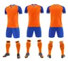 Nuevo Conjunto de Uniforme de Fútbol para Adultos, Uniforme de Equipo de Entrenamiento de Competición, Camiseta de Fútbol de Manga Corta para Niños, Tejido Personalizado de Secado Rápido Transpirable