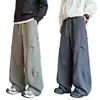 Calça funcional elástica para adolescente, soft shell macio com três proteções para outono, calça casual esportiva solta e versátil