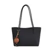Bolso grande de madre e hija, vintage y elegante, nueva versión coreana 2025, bolso tote de color liso, simple y moderno, bolso de hombro para llevar debajo del brazo