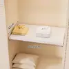 Estante de almacenamiento expandible sin taladro para armario, divisor multifuncional para ropa y bolsos dentro del gabinete