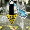 Accesorios de Colgante para Llavero de Acrílico para Entusiastas de la Pesca y Equipo de Pesca con Señuelo
