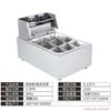 Freidora Eléctrica Combo Comercial para Cocinar Fideos, Hot Pot Picante, Pollo Frito, Papas Fritas y Equipo para Snacks con Doble Tina