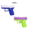 Pistola de agua continua manual nueva Glock transfronteriza, recarga automática, pistola de agua a alta presión y fuerte, juguetes acuáticos para niños