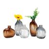 Vaso de Vidro Simples Criativo Luxo Leve Nórdico Flores Hidropônicas Mini Vaso Decoração de Mesa Flores Secas Ornamentos Decorativos