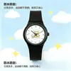 Nuevo reloj de dibujos animados de Rilakkuma, lindo reloj para niños, reloj de cuarzo para exámenes de estudiantes de secundaria, reloj silencioso al por mayor