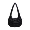 Bolsa Cruzada Chica Estilo Coreano Plegada Nube Nueva Casual Versátil Burbuja Gran Capacidad para Viajar Cruzada al Hombro