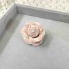 Broche de Rosa de Tela de Moda, Pin de Flor Estilo Coreano, Decoración para Vestido de Mujer, Accesorios Elegantes al por Mayor