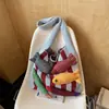 Cross 2026 Nova Tendência de Moda Bolsas Femininas Estilo Preguiçoso Casual para o Dia a Dia Bolsa de Ombro Único de Tricô Bolsa Tote