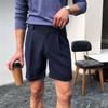 Verão Novo Kouerg Masculino Casual Shorts Nápoles Personalizado Simples Calças Retas Moda Masculina
