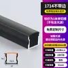 Luz linear LED montada na superfície luz linear embutida canaleta de alumínio teto de pálpebra dupla fita de luz slot para cartão