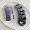 Elástico de Cabelo Maillard de Alta Qualidade para Mulheres, Corda de Cabelo Estilosa, Anel de Cabelo Elástico Durável Tendência