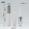 Tubos de brillo de labios con forma de cápsula, tubos de brillo de labios de 3 ml, tubos vacíos para delineador de ojos, tubos de brillo de labios