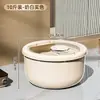 Caja de Almacenamiento de Granos, Contenedor de Arroz, Frasco Sellado de Grado Alimenticio para el Hogar, Contenedor de Arroz Transparente, Contenedor de Granos a Prueba de Insectos y Humedad, Caja de Arroz