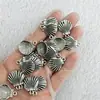 Pingente de Concha de Liga DIY Estilo Oceano Charme de Concha Brinco Colar Pulseira Artesanais Acessórios de Joia Venda por Atacado