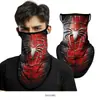 Venom Spider-Man Montando Orejera Triangular para Rostro Cráneo de Motocicleta Máscara de Protección Solar Pesca Animales Casco Cortavientos para Hombres
