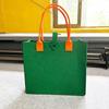 Bolsa de Fieltro, Bolsa Tote de Fieltro Simple y a la Moda, Bolsa de Compras de Fieltro Gruesa de Gran Capacidad, Bolsa Tote de Fieltro