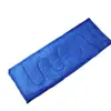 Saco de Dormir de Barraca para Acampamento ao Ar Livre Saco de Dormir de Acampamento Primavera Verão Outono Três Estações Cor Sólida Saco de Dormir Envelope Saco de Dormir de Viagem para Adultos