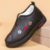 Tienda Insignia Bujinxuan Zapatos de Algodón del Viejo Pekín para Personas Mayores y Abuelas Zapatos de Felpa de Invierno para Personas Mayores Zapatos Cálidos de Otoño e Invierno para Personas Mayores