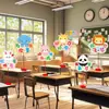 Cerimônia de Abertura do Novo Semestre Placas Decorativas de Mesa Jardim de Infância Sala de Aula da Escola Cerimônia de Turma Layout da Atmosfera Decorações de Mesa