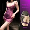 Lencería Sexy para Mujeres Jóvenes, Camisón de Estilo Uniforme, Conjunto Ajustado, Set Pasión Sin Extracción, Tentación Transparente, Estilo Puro Deseo