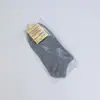 En stock calcetines casuales de algodón y poliéster transpirables para adultos, calcetines tobilleros, venta al por mayor de fábrica