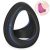 Ha-831 Anillo de Bloqueo Triple de Semen, Anillo Doble de Goma Suave, Anillo de Bloqueo de Semen Retardante para Pene Masculino