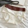 Nuevo 7a Algodón Bacteriostático Entrepierna en Capas Talla Grande Cintura Media Shorts Deportivos para Mujer Ropa Interior Femenina Calzones de Algodón