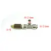 Boquilla de Extensión para Pistola de Grasa Pistola de Grasa Rosca Interior de Tubo de Cobre Manguera Conexión Rápida Grasa Kit de Boquillas para Pistola de Aceite Lubricante Giro Rápido
