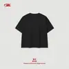Camiseta de Verano para Hombre Bk Tejido Waffle de Color Sólido de Moda Cuello Redondo Acanalado Hombros Caídos Estilo Boyx Holgada de Manga Corta 270g.
