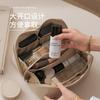Bolsa Cosmética com Zíper Único Grande Capacidade Portátil Avançada Bolsa de Armazenamento de Cosméticos Impermeável Bolsa de Armazenamento de Artigos de Higiene Pessoal para Viagem