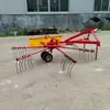 Máquina Cosechadora de Pasto con Rastrillo Giratorio de Alta Eficiencia para Recolectar y Esparcir Pasto