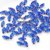 Cadena con Garras de Diamante Marquise Nueva Transfronteriza con Agujeros para Accesorios de Ropa DIY Cosidos a Mano y Fabricante de Joyería al por Mayor