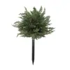 Plantas Artificiais Verdes Populares de Natal Transfronteiriças, Folhas de Pinheiro e Cipreste, Decoração de Planta Bonsai para Quintal Externo de Casa Arranjo de Flores