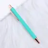 Nova Caneta Esferográfica Retrátil Fosca com Revestimento em Spray Estilo Executivo, Caneta Promocional Criativa para Escritório, Personalizável com Logo