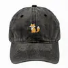 Gorra de Béisbol Bordada con Zorro Temu Transfronteriza Gorra para Deportes al Aire Libre Ajustable Unisex Gorra para el Sol