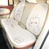 Almofada de Assento de Carro Blue Rain para Todas as Estações, Design de Desenho Animado, Protetor de Assento de Carro Criativo, Antiderrapante, Confortável e Macio