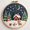 Gnomos de Navidad Bordados Nuevos Transfronterizos Set de Bordado Navideño DIY