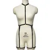 Arnés de Comercio Exterior Transfronterizo Estilo Halter Sexy Uniforme con Correas Integradas en Cintura y Piernas Lencería Set Erótico Seductor N0285