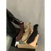 Botines de Tacón Alto para Mujer 2025 Nuevo Otoño e Invierno Retro Francés Gamuza Tacón Grueso Botines Ajustados Elegantes Botines Coreanos al Tobillo