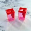 Sacapuntas Ligero de un Solo Agujero para Estudiantes, Sacapuntas Mini Portátil para Lápices de Colores y Lápices de Carbón, Capaz de Afilar Lápices Geométricos