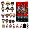 Caixa de Presente Calendário de Contagem Regressiva de Natal Temática Stranger Things Transfronteiriça Pingente de Acrílico Stranger Things