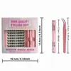 Kit de Cílios Postiços Transfronteiriços Grande Capacidade Novo Estilo Chinês Cão Raposa Segmentado Simulação Raposa de Nove Caudas Daji Maquiagem de Imitação Popular