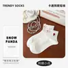 Calcetines para Mujer Lindos Dibujos Animados de Conejo Estilo Coreano Calcetines Cortos Primavera y Verano Calcetines Cortos de Tubo Estilo Coreano para Mujer Venta al por Mayor desde Zhuji