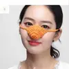 Adornos Nasales Divertidos de Venta Caliente en Amazon Transfronterizos Crochet Hecho a Mano Accesorios para Fotos de Fiesta de Halloween Venta al por Mayor